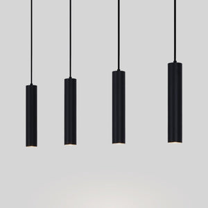 Lámpara colgante minimalista cuádruple "Bila 4" - GU10 - Barcelona Led-Decoración