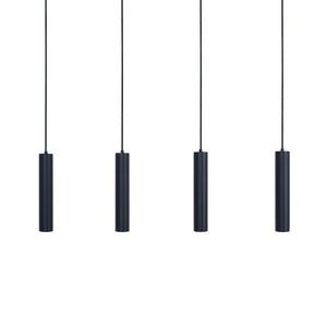 Lámpara colgante minimalista cuádruple "Bila 4" - GU10 (21)