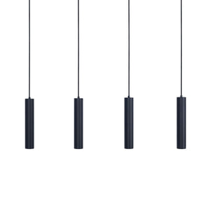 Lámpara colgante minimalista cuádruple "Bila 4" - GU10 - Barcelona Led-Decoración
