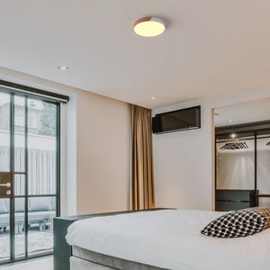 Plafón LED techo CCT 24W - Madera y Policarbonato - ø40cm - IP22 (30)