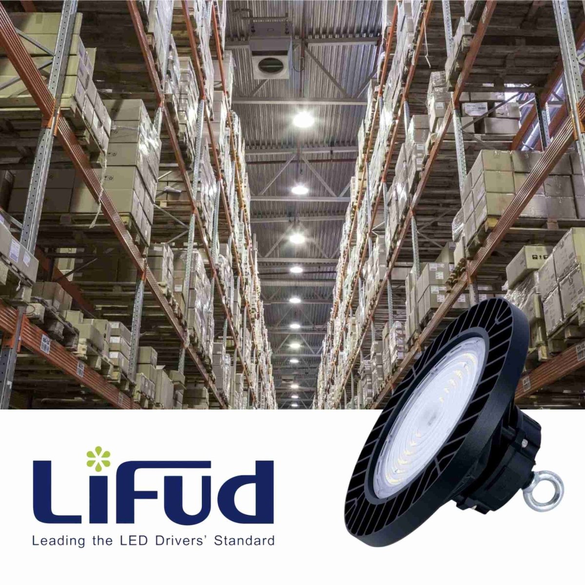 Campana LED industrial - 150W - PHILIPS Lumileds - Driver LIFUD - 5000K - IP65 - 7 años garantía - Barcelona Led-