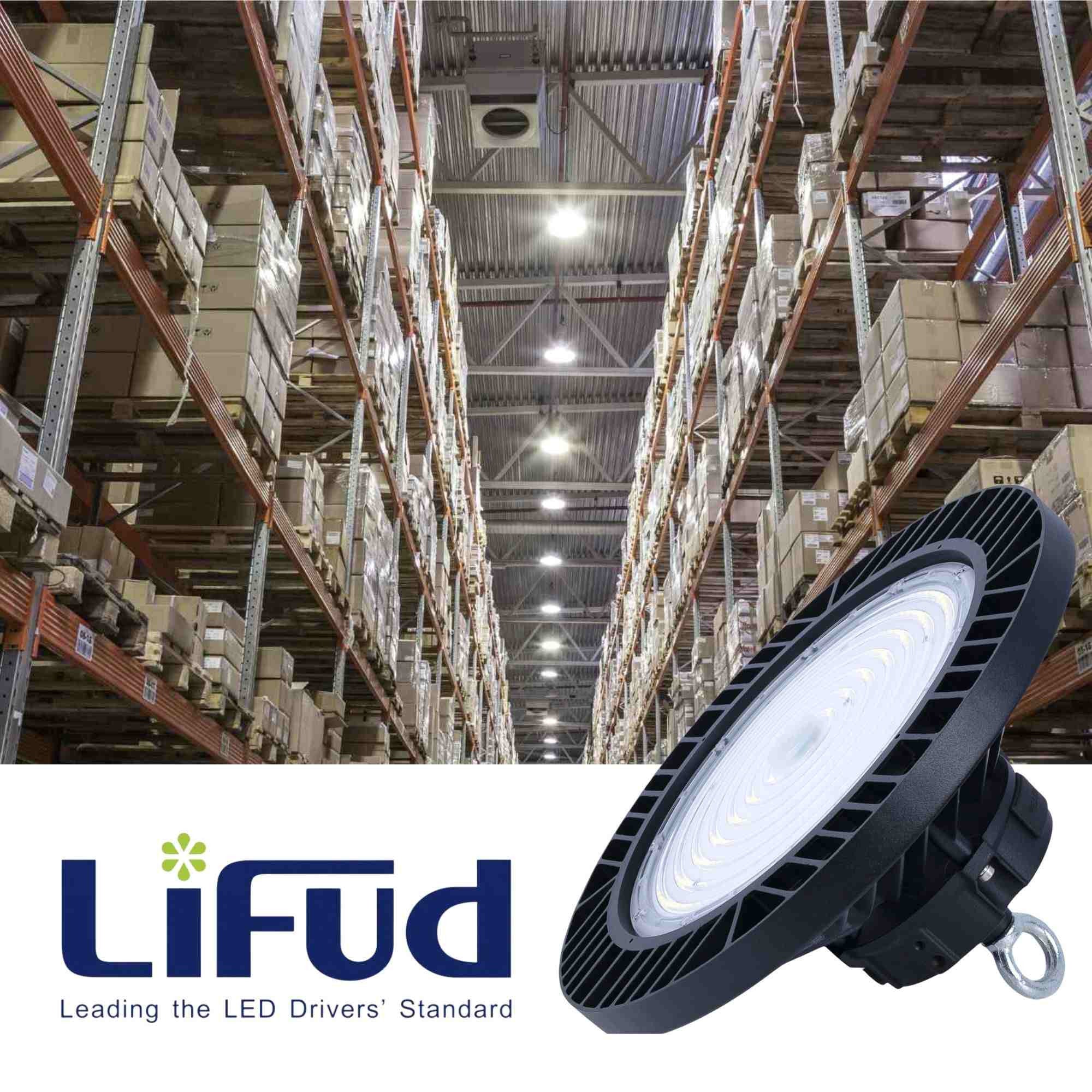 Campana LED industrial - 200W - PHILIPS Lumileds - Driver LIFUD - 5000K - IP65 - 7 años garantía (2)