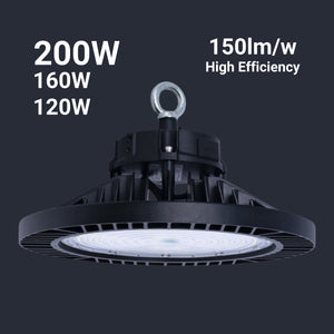 Campana LED industrial - 200W - PHILIPS Lumileds - Driver LIFUD - 5000K - IP65 - 7 años garantía - Barcelona Led-
