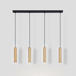 Lámpara colgante minimalista cuádruple "Bila 4" - GU10 (24)