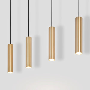 Lámpara colgante minimalista cuádruple "Bila 4" - GU10 - Barcelona Led-Decoración