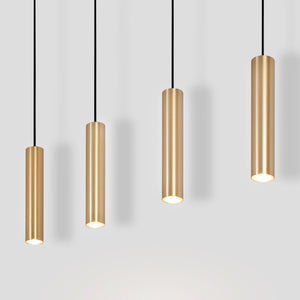 Lámpara colgante minimalista cuádruple "Bila 4" - GU10 (27)