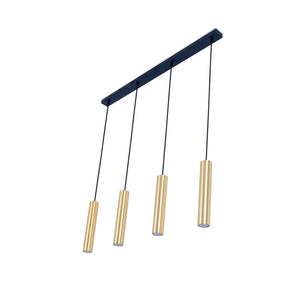 Lámpara colgante minimalista cuádruple "Bila 4" - GU10 (31)