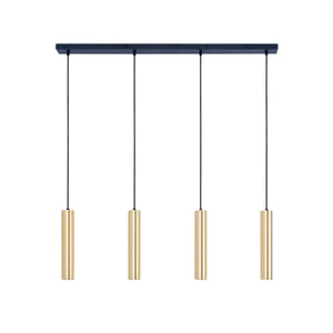 Lámpara colgante minimalista cuádruple "Bila 4" - GU10 - Barcelona Led-Decoración