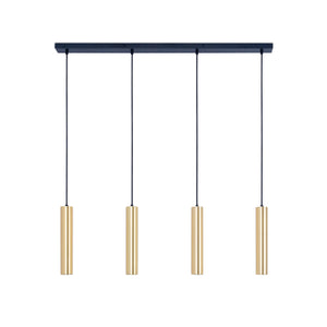 Lámpara colgante minimalista cuádruple "Bila 4" - GU10 (32)