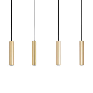 Lámpara colgante minimalista cuádruple "Bila 4" - GU10 (33)