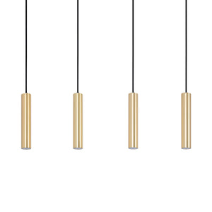 Lámpara colgante minimalista cuádruple "Bila 4" - GU10 (33)