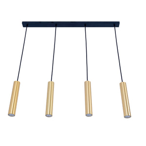 Lámpara colgante minimalista cuádruple "Bila 4" - GU10 - Barcelona Led-Decoración