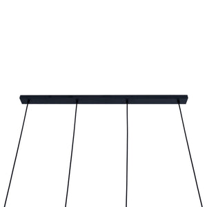 Lámpara colgante minimalista cuádruple "Bila 4" - GU10 - Barcelona Led-Decoración