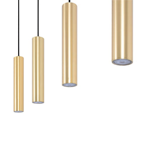 Lámpara colgante minimalista cuádruple "Bila 4" - GU10 (36)