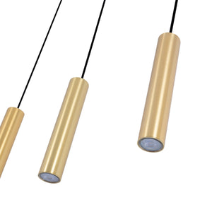 Lámpara colgante minimalista cuádruple "Bila 4" - GU10 (37)