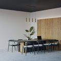 Minimalist quadruple pendant light