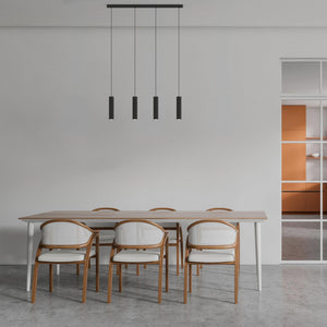 Lámpara colgante minimalista cuádruple "Bila 4" - GU10 (44)