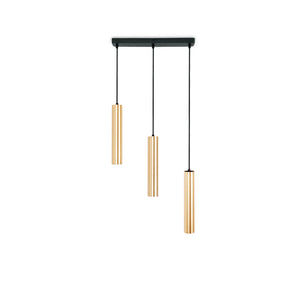 Lámpara colgante triple minimalista "Bila 3" - GU10