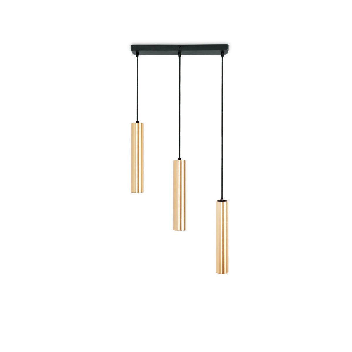 Lámpara colgante triple minimalista "Bila 3" - GU10