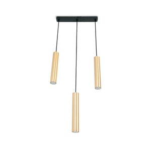 Lámpara colgante triple minimalista "Bila 3" - GU10 - Barcelona Led-Decoración