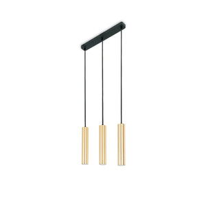 Lámpara colgante triple minimalista "Bila 3" - GU10 - Barcelona Led-Decoración