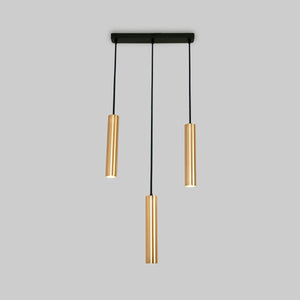Lámpara colgante triple minimalista "Bila 3" - GU10 - Barcelona Led-Decoración