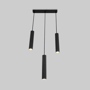 Lámpara colgante triple minimalista "Bila 3" - GU10 - Barcelona Led-Decoración