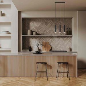 Lámpara colgante triple minimalista "Bila 3" - GU10 - Barcelona Led-Decoración