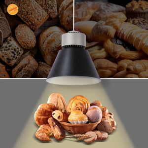 Campana LED 36W especial para panaderías - Driver KeGu (32)