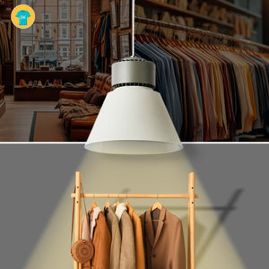 Campana LED 36W especial para moda y retail - CRI90 - 3000K - Driver KeGu - Barcelona Led-