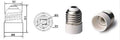 Adattatore da E27 a E14 2