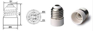 Adaptador rosca E27 a rosca E14 (1)