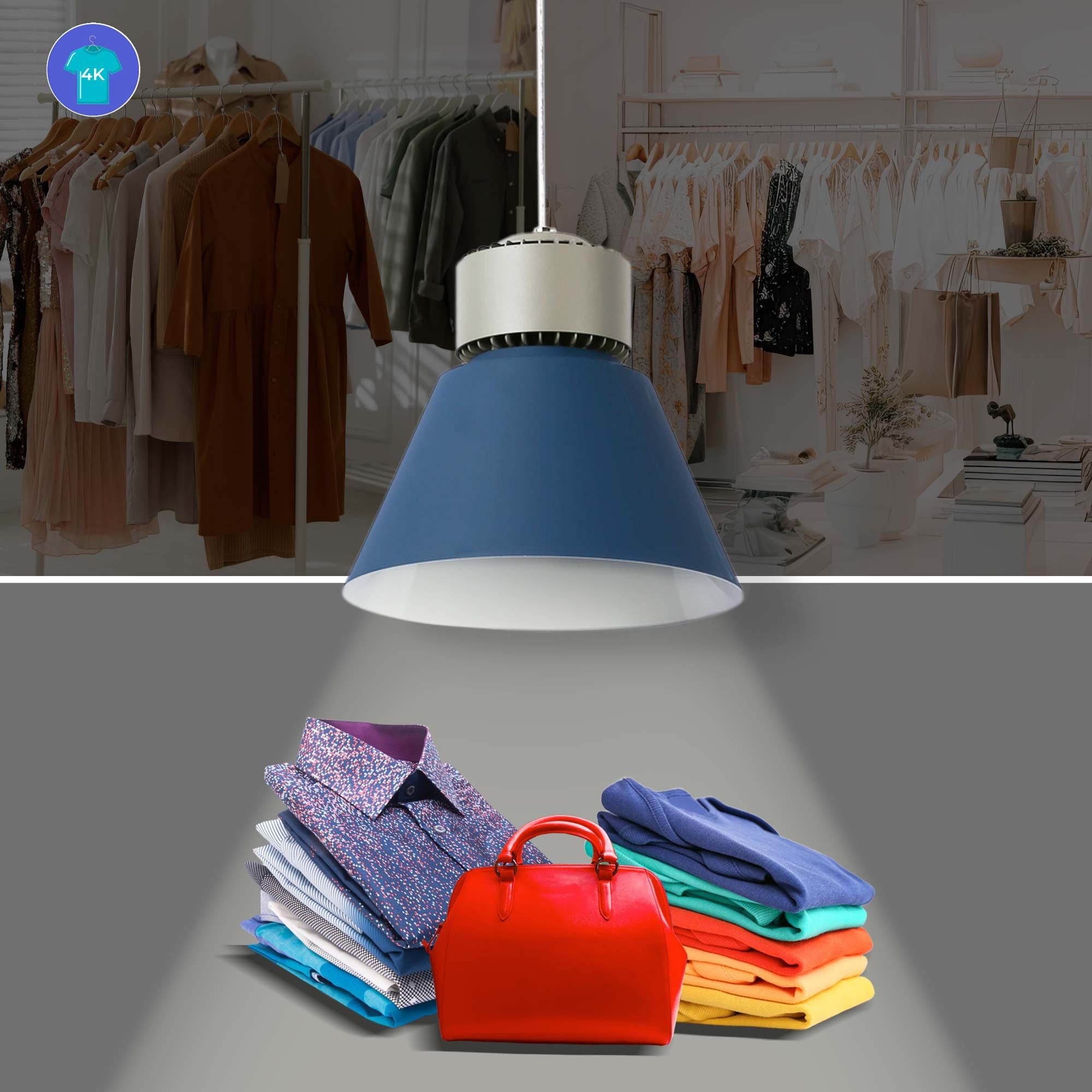 Campana LED 36W especial para moda y retail - CRI95 - 4000K - Driver KeGu (1)