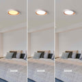 CCT LED 24W Ceiling light - Wood Effect - Ø45cm 2