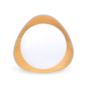 Lámpara de techo LED tipo plafón CCT 24W - Efecto madera - Ø45cm (22)