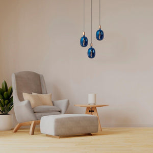 Lámpara colgante Retro/Vintage - E27 - 4 colores - Barcelona Led-Decoración