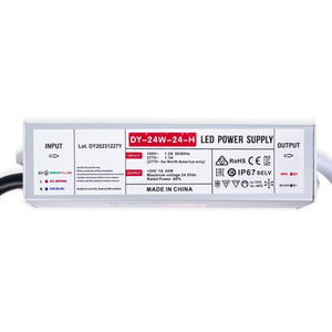 Fuente de alimentación estanca slim 24W 24V - 1.0A - IP67 (1)