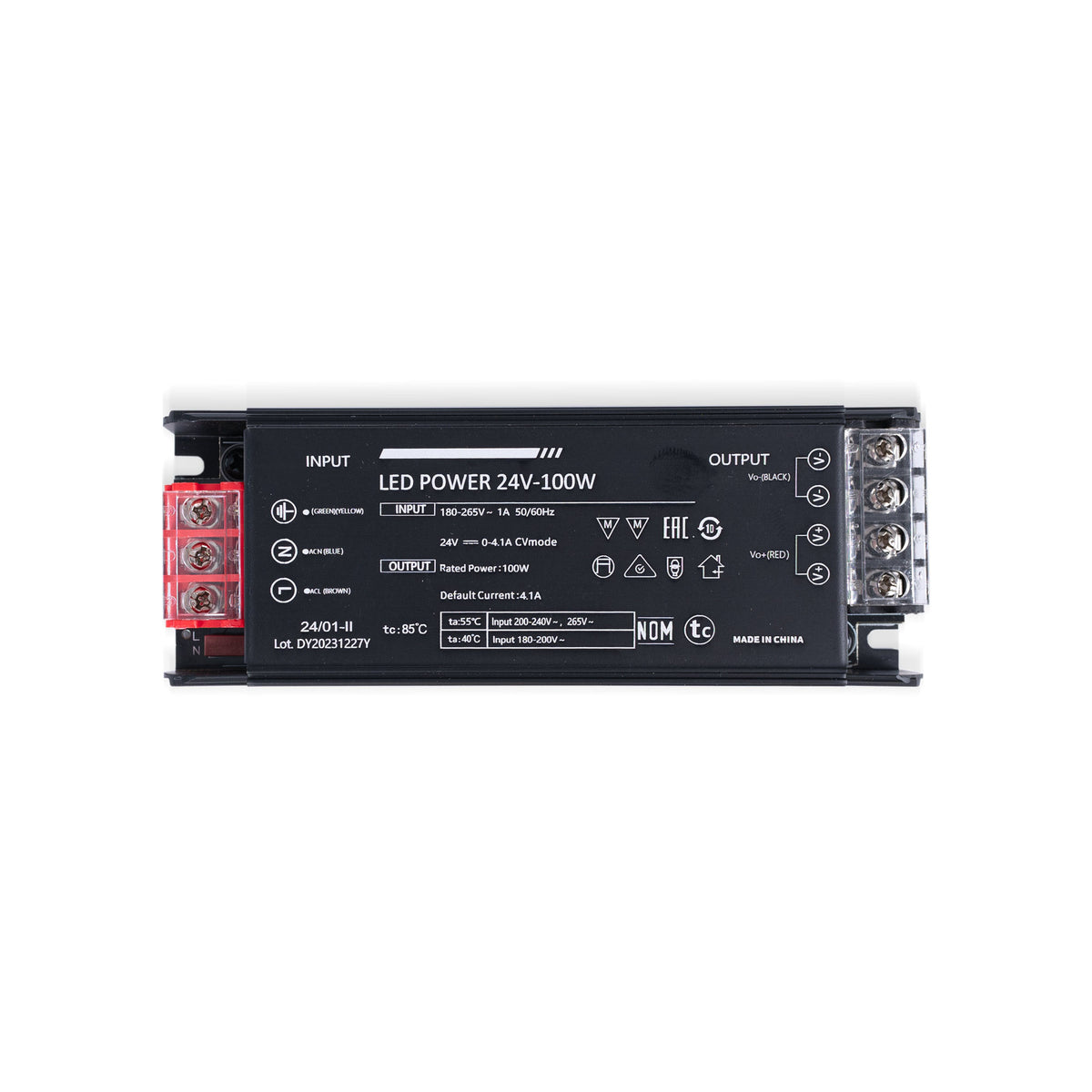 Fuente de alimentación Slim 100W 24V - 4.1A - Alta eficiencia - IP20 (1)