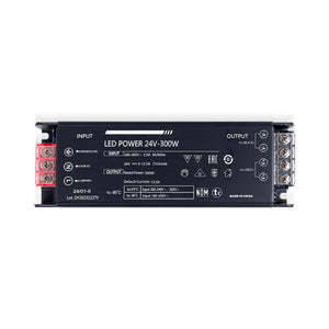 Fuente de alimentación Slim 300W 24V - 12.5A - Alta eficiencia - IP20 (1)