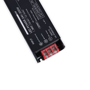 Fuente de alimentación Slim 200W 24V - 8.3A - Alta eficiencia - IP20 - Barcelona Led-Material eléctrico