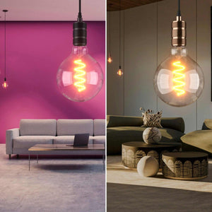 Lámpara colgante Retro/Vintage - E27 - 5 colores - Barcelona Led-