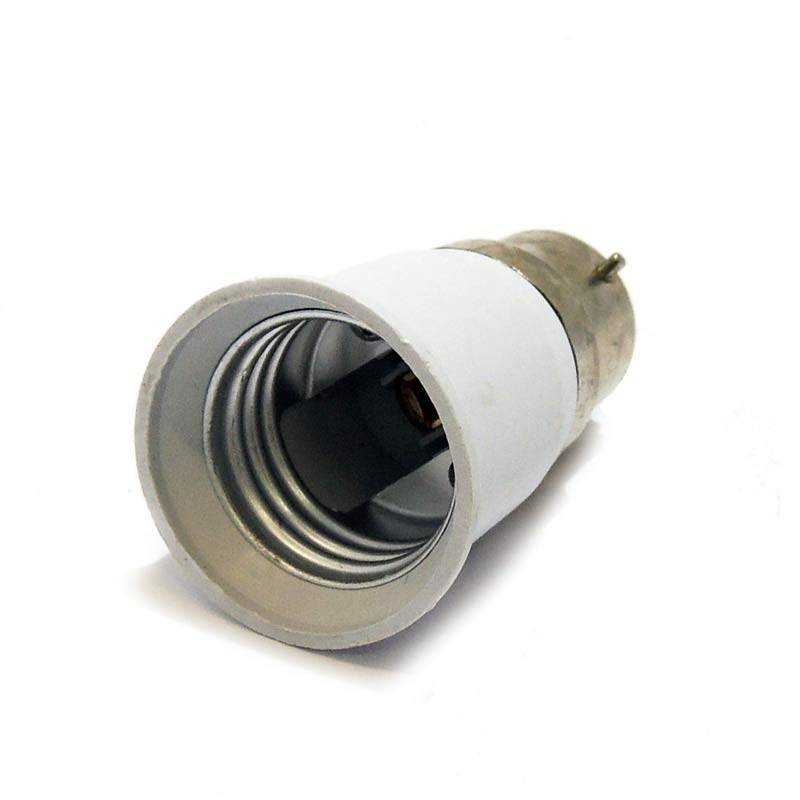 Adaptador B22 a rosca E27 (1)