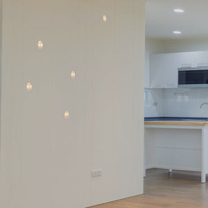 Aplique de pared empotrable de escayola "Olive" - Trimless / integración - Barcelona Led-Decoración