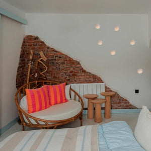 Aplique de pared empotrable circulo de escayola "MUR" - Ø 15cm - GU10 - Trimless/ Integración (3)