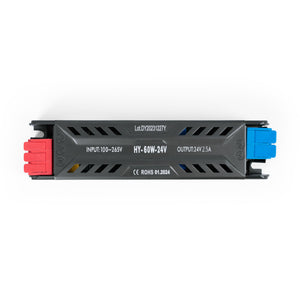 Fuente de alimentación Slim 60W 24V - 3.33A - Regleta conexión rápida - IP20 (1)