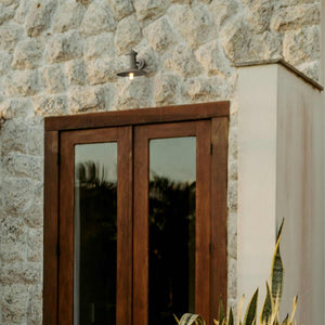 Aplique de pared exterior rústico "Sea" IP44 E27 (1)