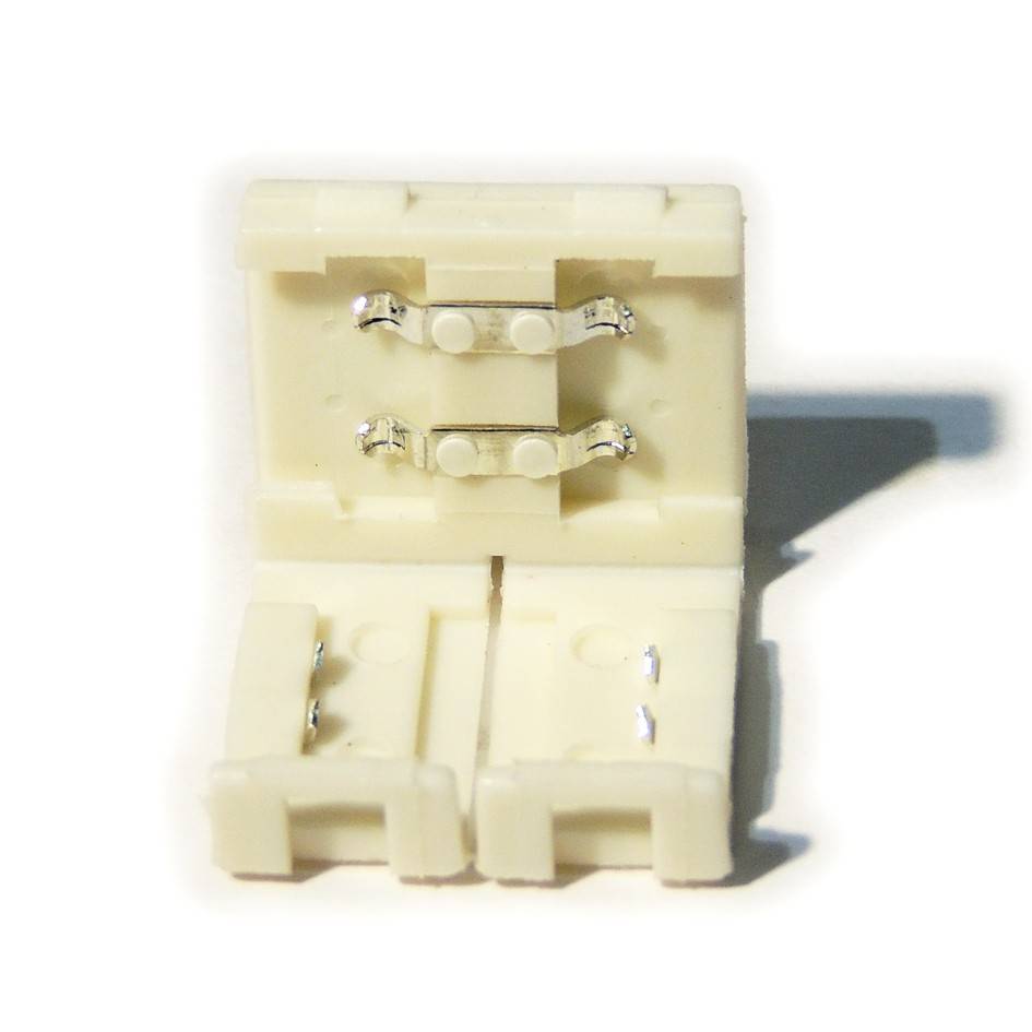 Conector para tiras LED 12V monocolor 8mm directo sin cable - Barcelona Led-Accesorios