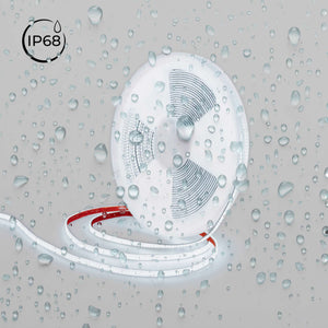 Tira LED 48V DC sumergible - Monocolor - 9.6W/m - 12mm - IP68 - 20 metros - 168ch/m (24)