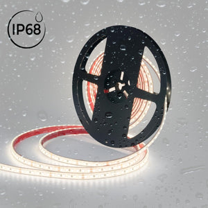 Tira LED 24V DC sumergible - Monocolor - 9.6W/m - 10mm - IP68 - 5 metros - 120ch/m - Barcelona Led-