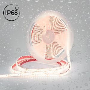 Tira LED 24V DC sumergible - Monocolor - 9.6W/m - 12mm - IP68 - 10 metros - 120ch/m - Barcelona Led-